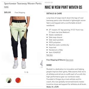 ISO Women’s Nike Pants